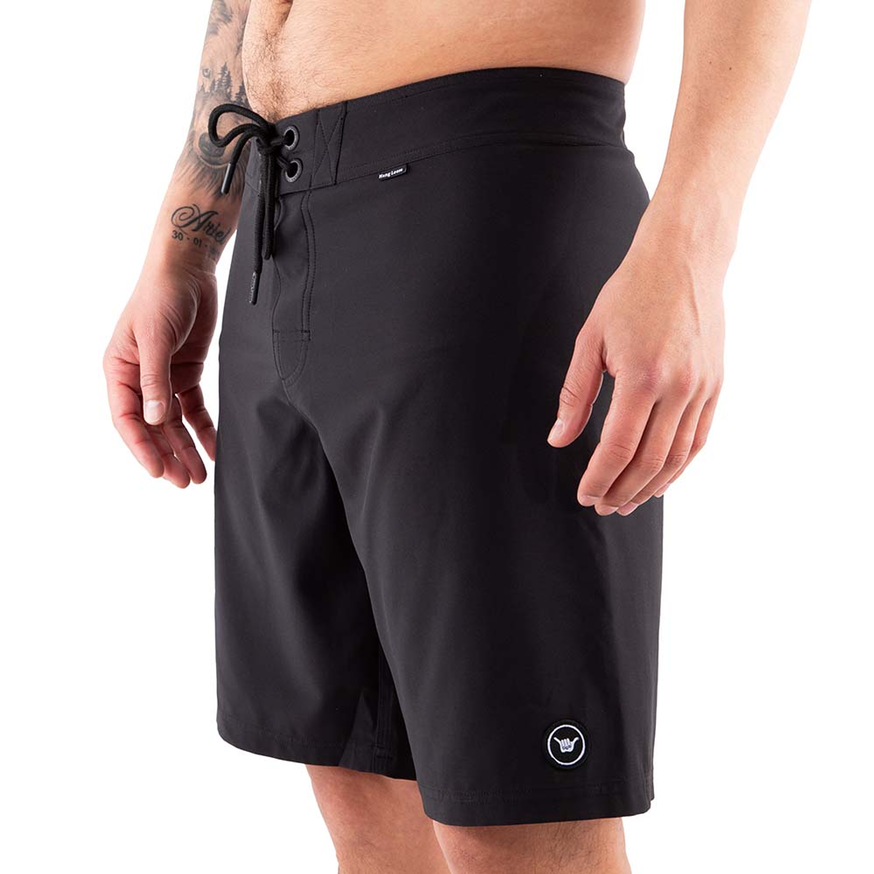 Traje De Baño Hombre Clean Negro Hang Loose