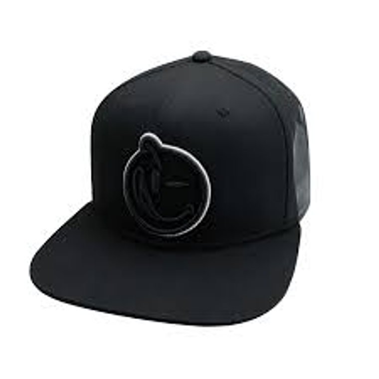 Jockey Snapback Visera Plana Splashed Up Black-Silver Yums 1