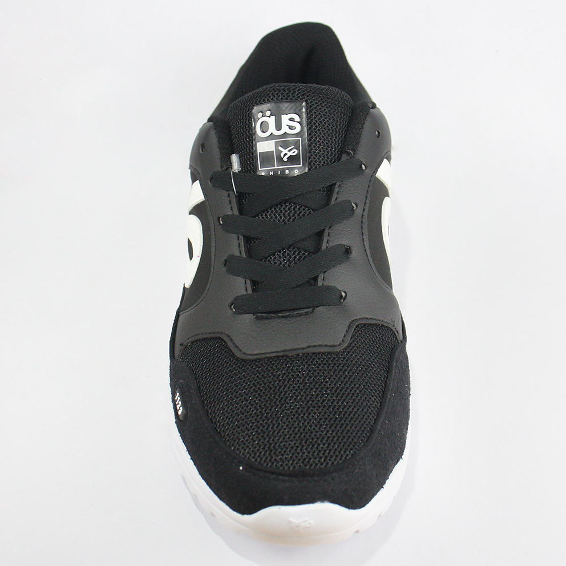 Zapatillas Hombre Ous Phibo 1123 Pb Refletivo Negro Blanco 5