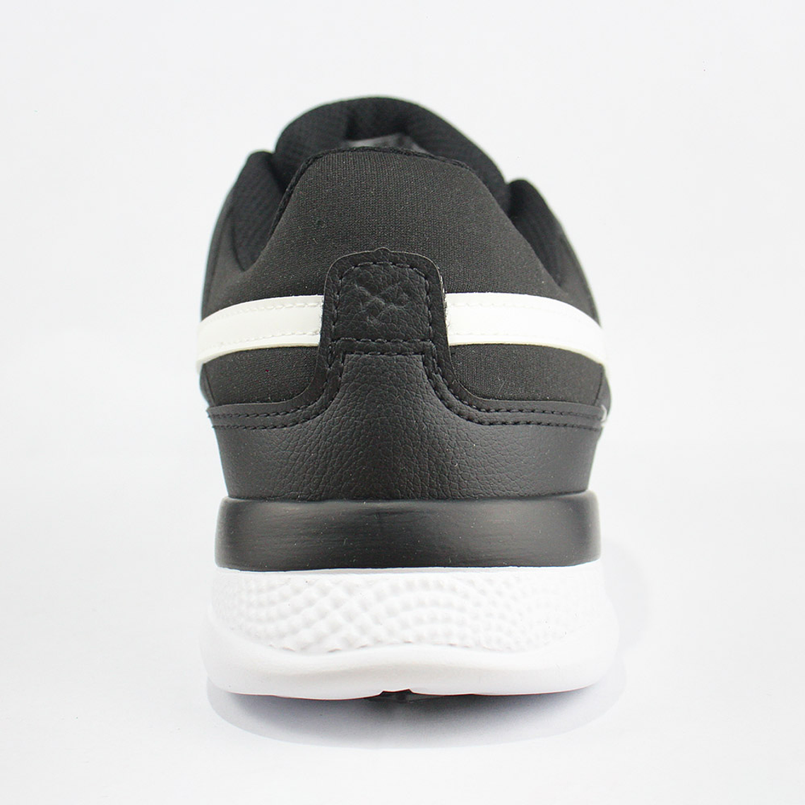 Zapatillas Hombre Ous Phibo 1123 Pb Refletivo Negro Blanco 2