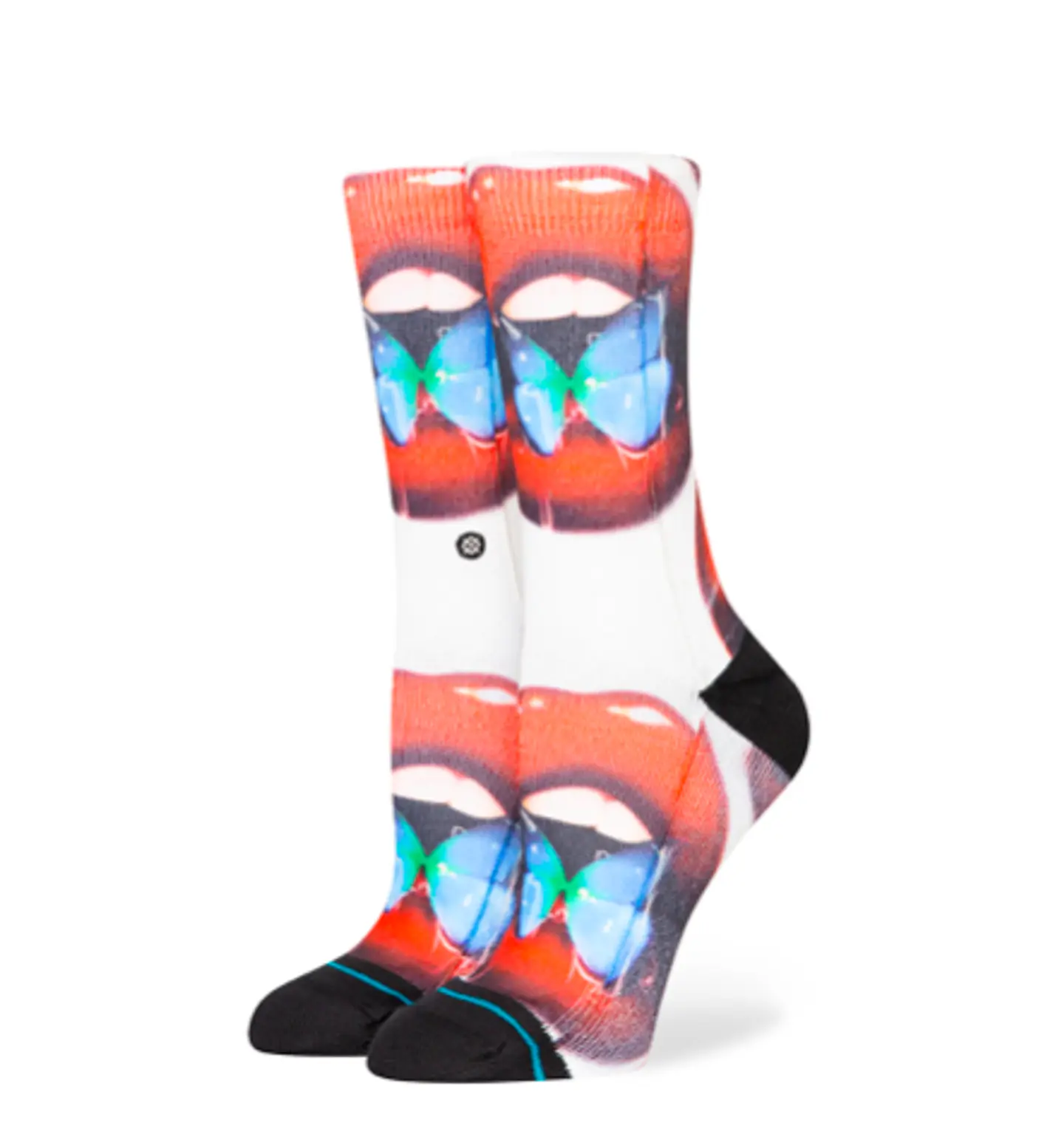 Calcetines Stance Sock Women x Sara Rabin Swallow Off White 1