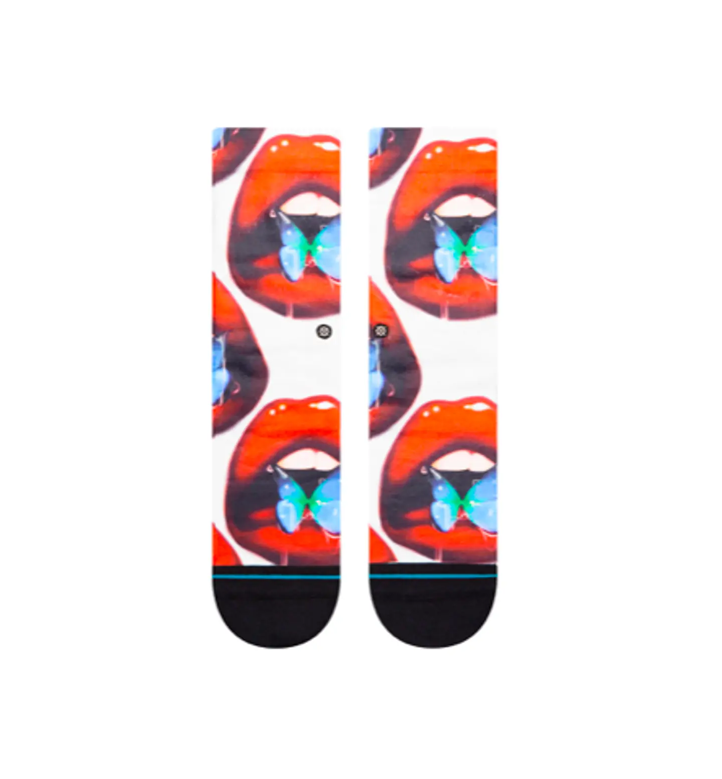 Calcetines Stance Sock Women x Sara Rabin Swallow Off White 2