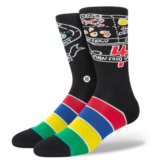 Calcetines Stance Sock Unisex Food groups black