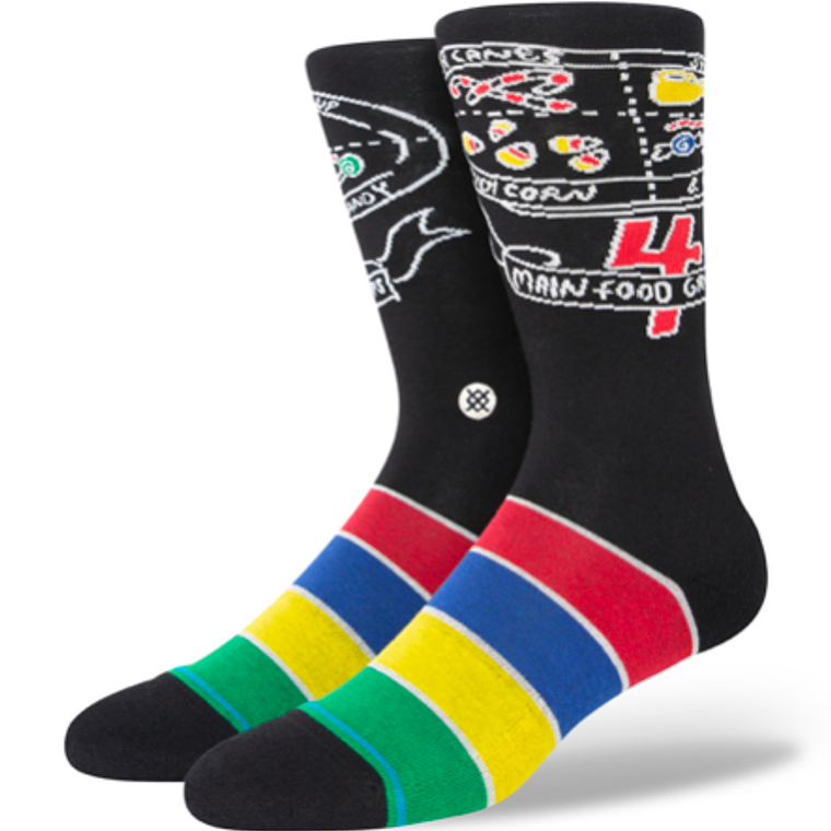 Calcetines Stance Sock Unisex Food groups black 1