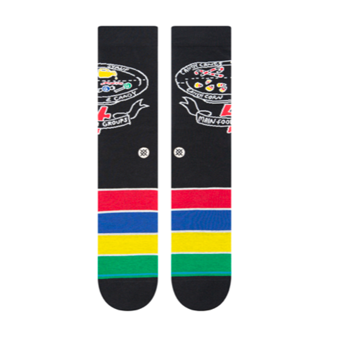 Calcetines Stance Sock Unisex Food groups black 2