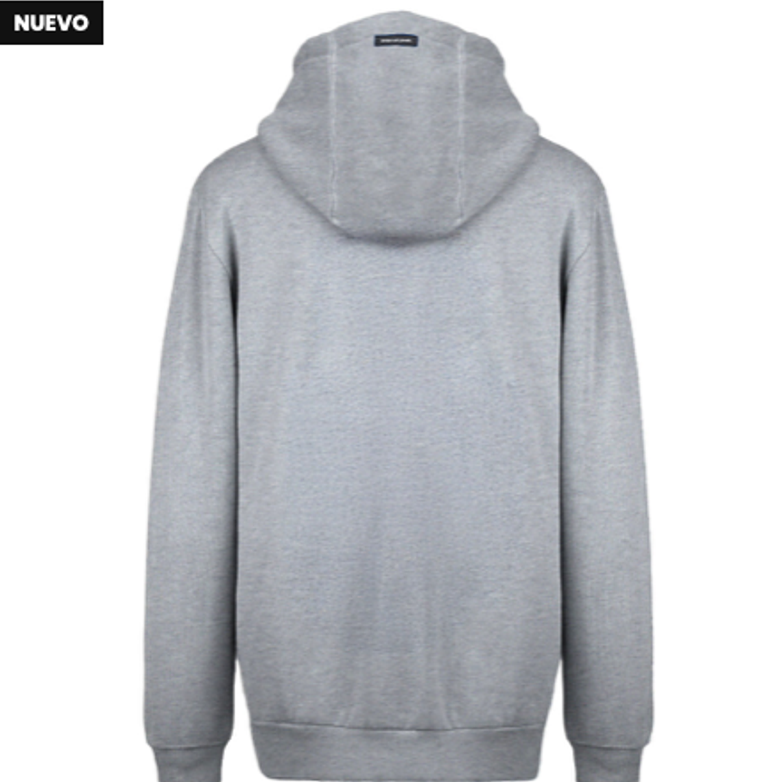 Polerón Whatup Hombre Hoodie Logo Grey 2