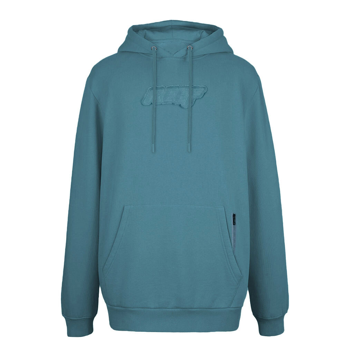 Polerón Reef Men Hoodie Logo Green 1