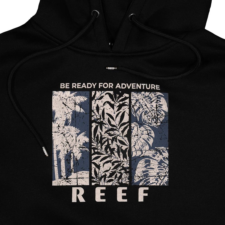 Poleron Reef Hombre Negro 2