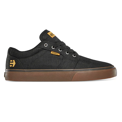 Zapatilla Etnies Men Barge LS Black Gum Silver