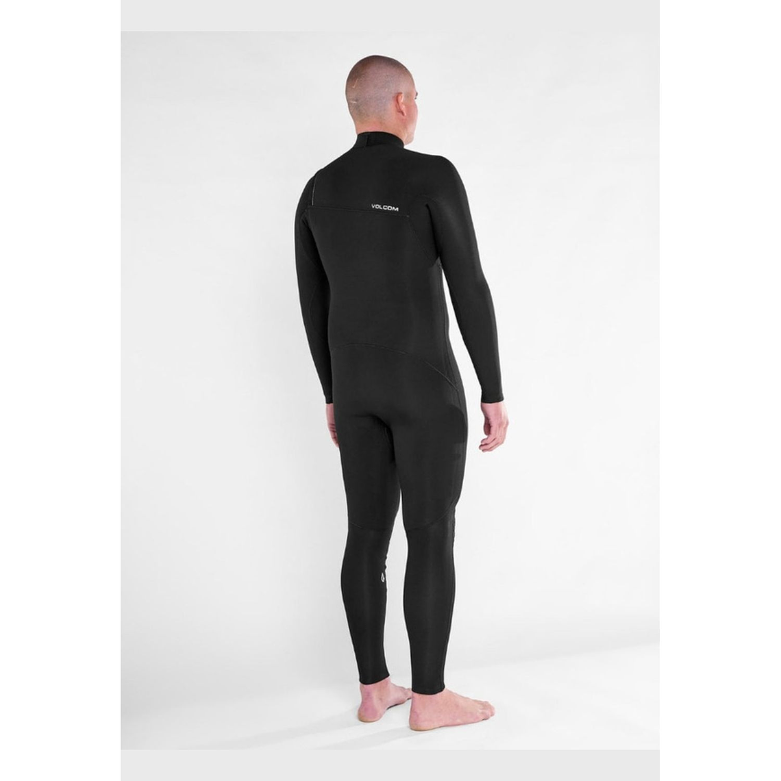 Traje Agua 4/3Mm Chest Zip Fullsuit Negro Hombre Volcom J5 4