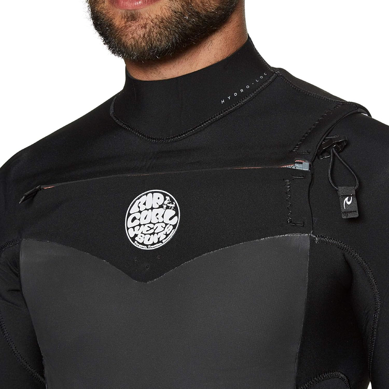 Traje de Surf Rip E5 Flash bomb hidro loc Negro J5 5