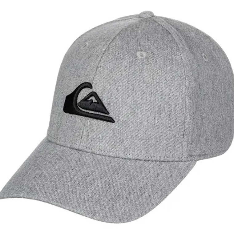 Gorra Quiksilver Standard Decades-snapback Para Hombre, Gris  1