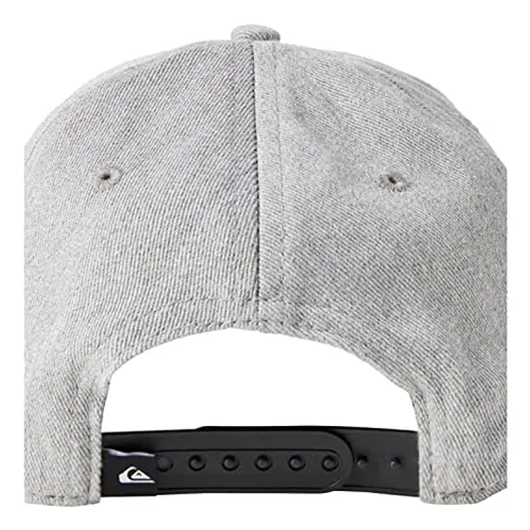 Gorra Quiksilver Standard Decades-snapback Para Hombre, Gris  4