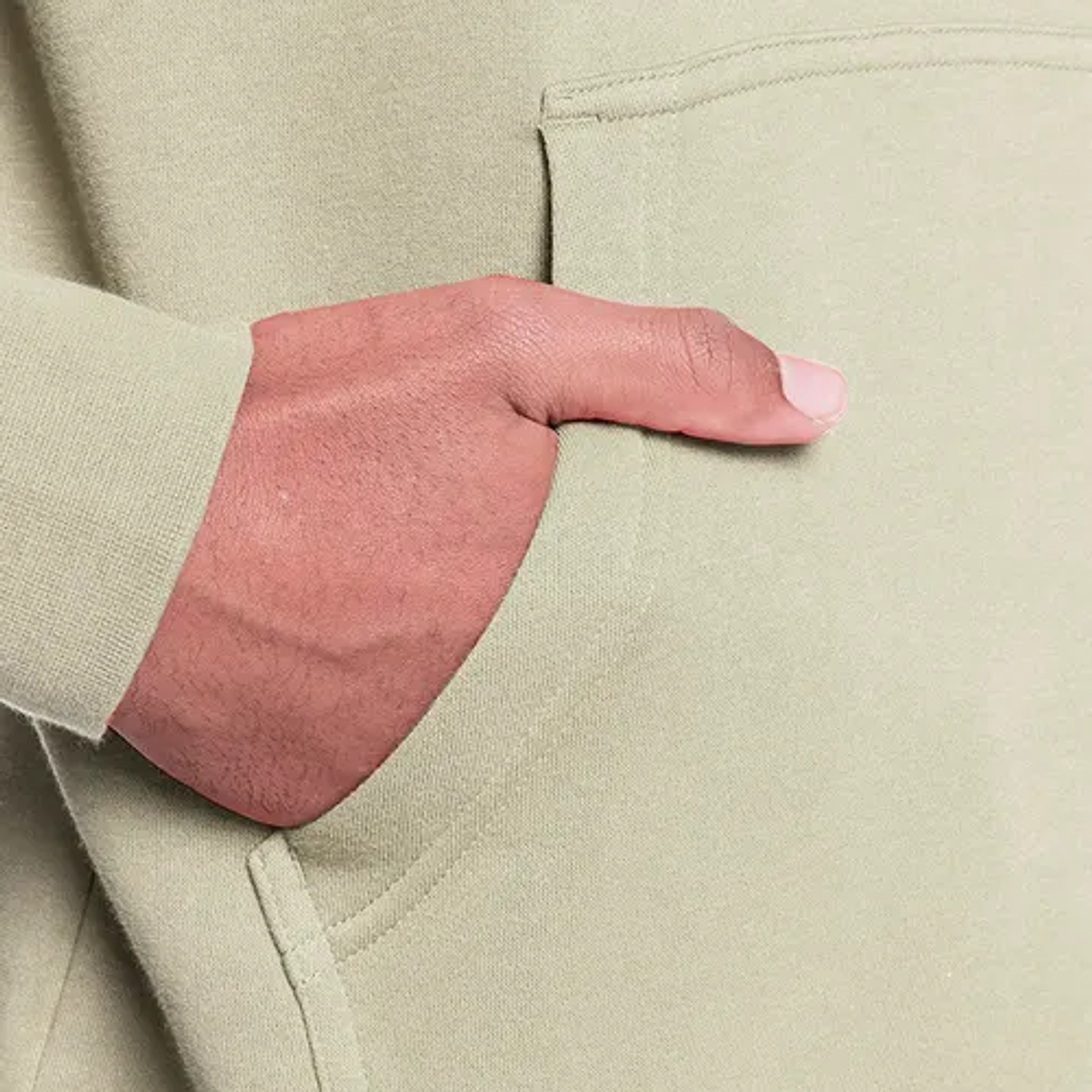 Polerón Quiksilver Every Day Hoodie- beige 3