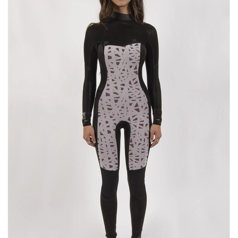 Traje de surf Seven Seas 5-4 Chest zip full wetsuit Brigth Blue SISSTR 5