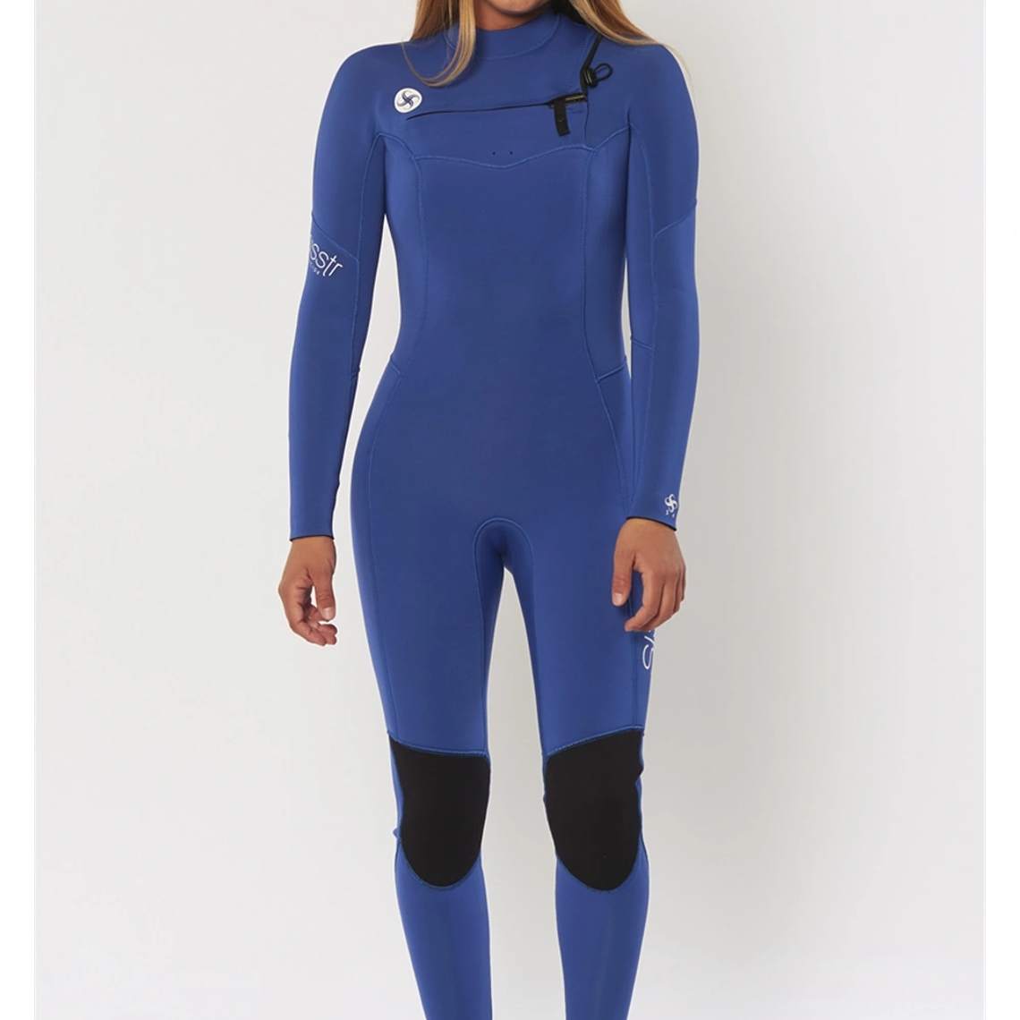 Traje de surf Seven Seas 5-4 Chest zip full wetsuit Brigth Blue SISSTR 2