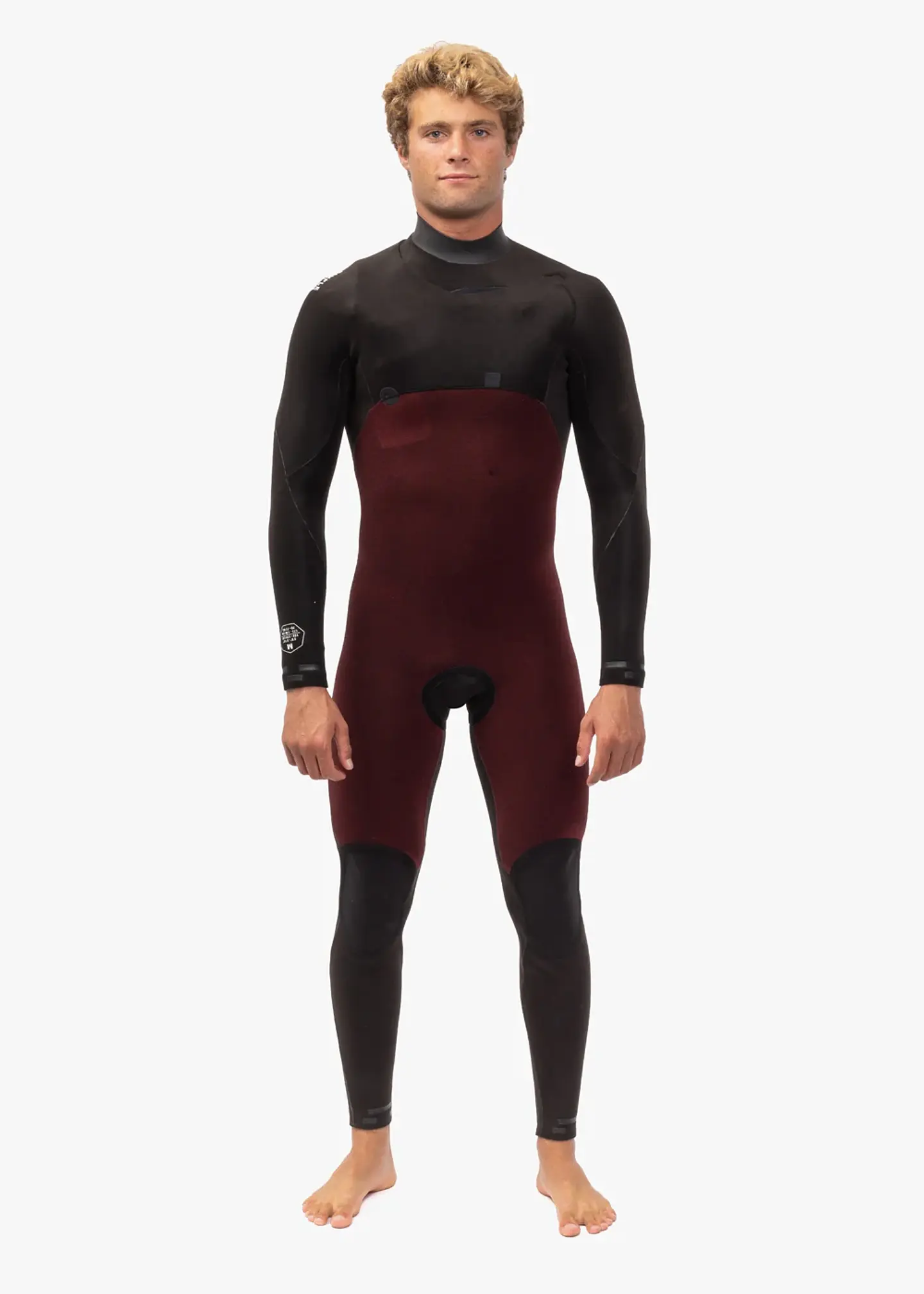TRAJE DE SURF VISSLA 7 SEAS COMP 4-3 FULL CHEST ZIP WETSUIT 3