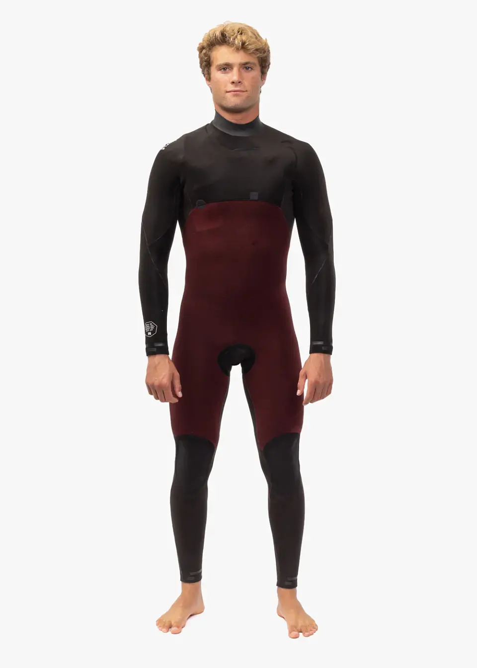 TRAJE DE SURF VISSLA 7 SEAS COMP 4-3 FULL CHEST ZIP WETSUIT 3