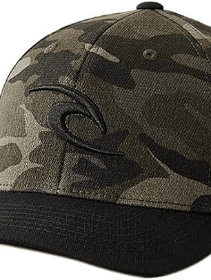 Jockey Rip Curl Tepan Flexfit Cap Boy Camo, Camouflage