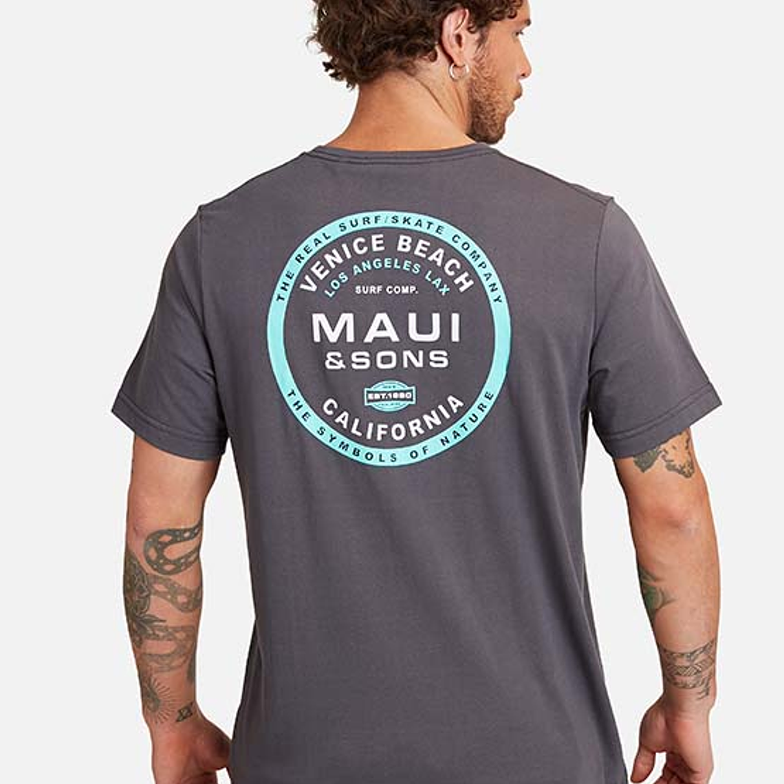 POLERA MAUI AND SONS MANGA CORTA TYHU 3