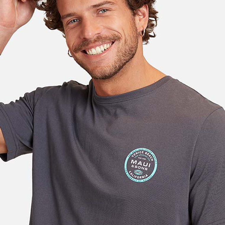 POLERA MAUI AND SONS MANGA CORTA TYHU 4