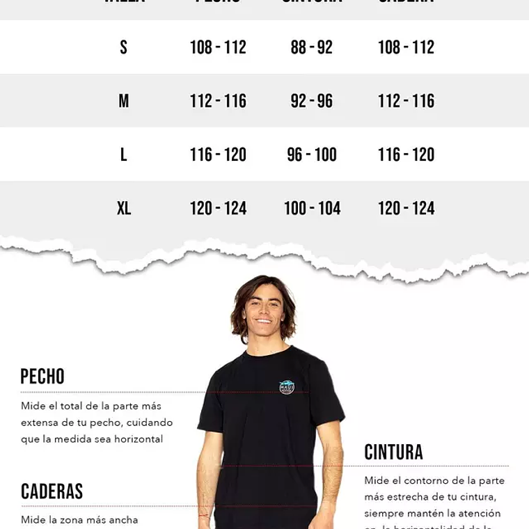 Polera MID COOKIE DUE SS TEE Blanco Maui and Sons 4