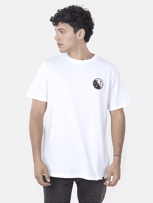 Polera MID COOKIE DUE SS TEE Blanco Maui and Sons