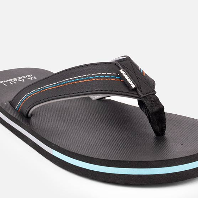 SANDALIAS HOMBRE MAUI AND SONS NEGRO 5S1926-MV 1