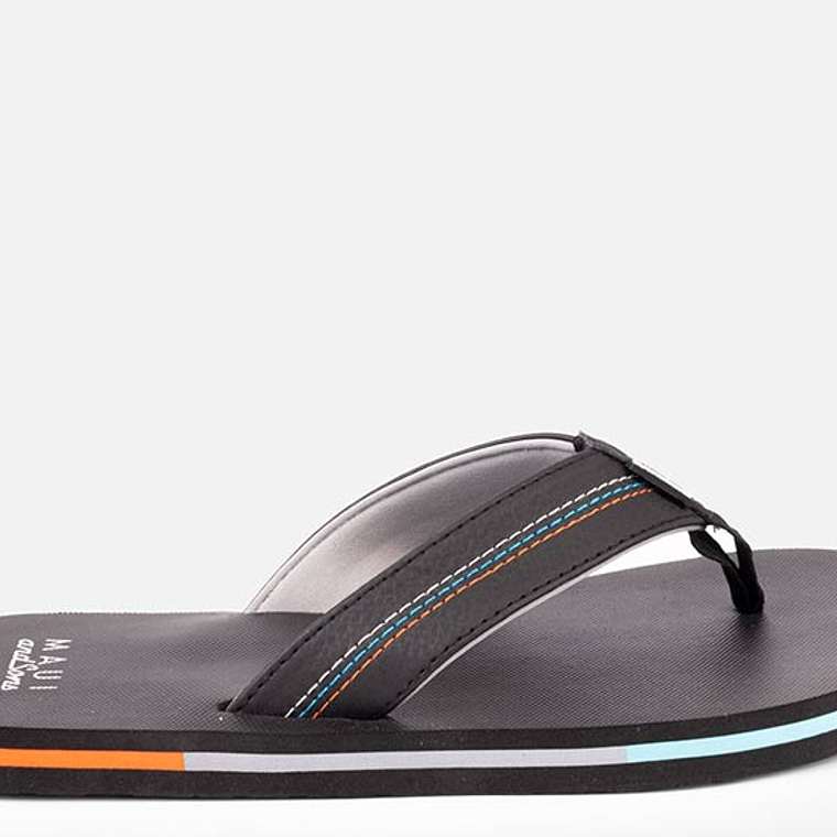 SANDALIAS HOMBRE MAUI AND SONS NEGRO 5S1926-MV 2