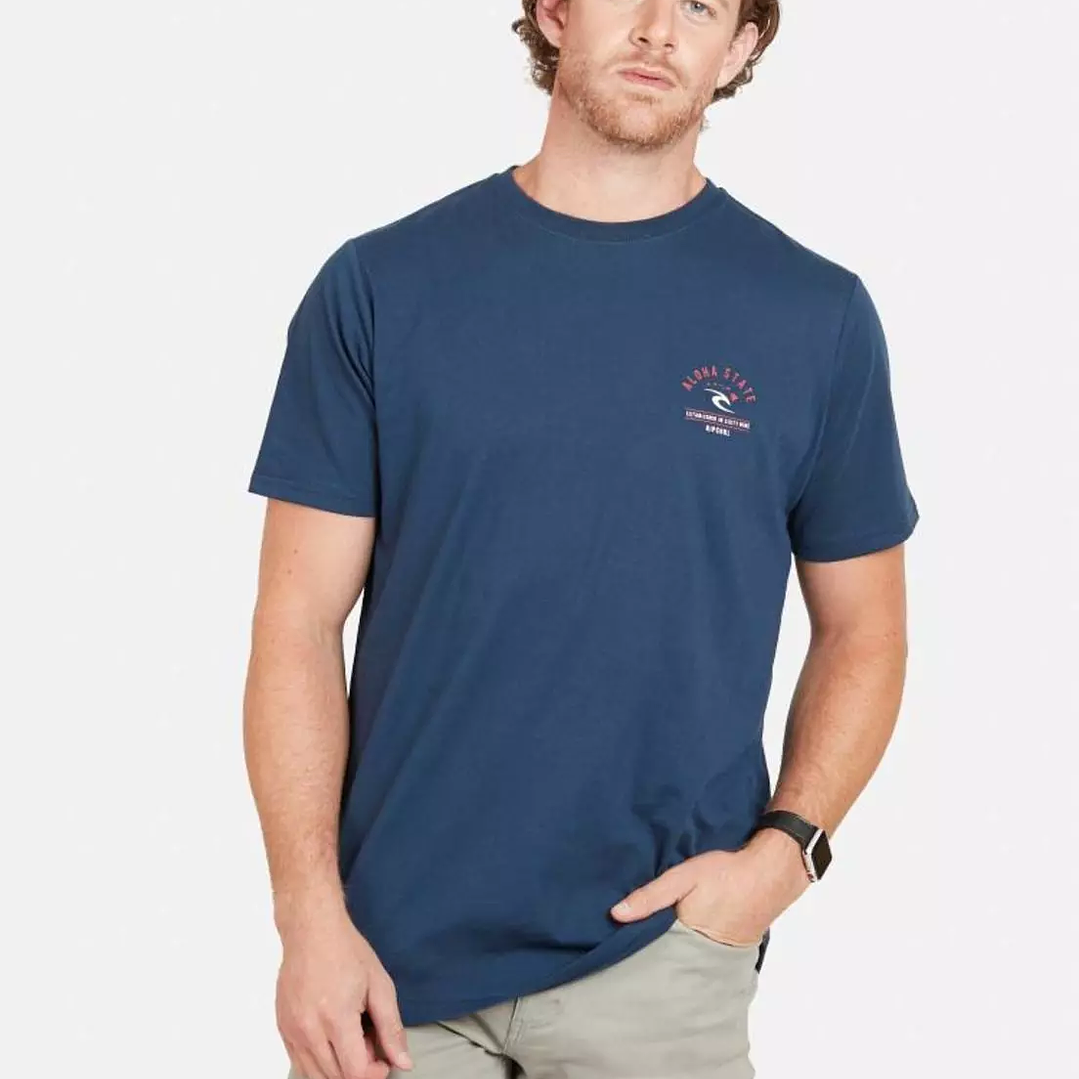 Polera ALOHA STATE Marino Rip Curl 1