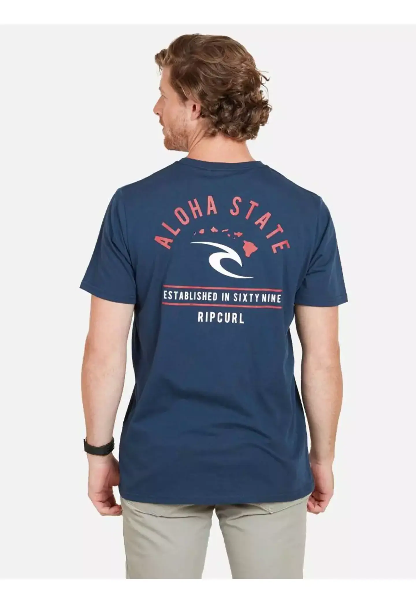 Polera ALOHA STATE Marino Rip Curl 2