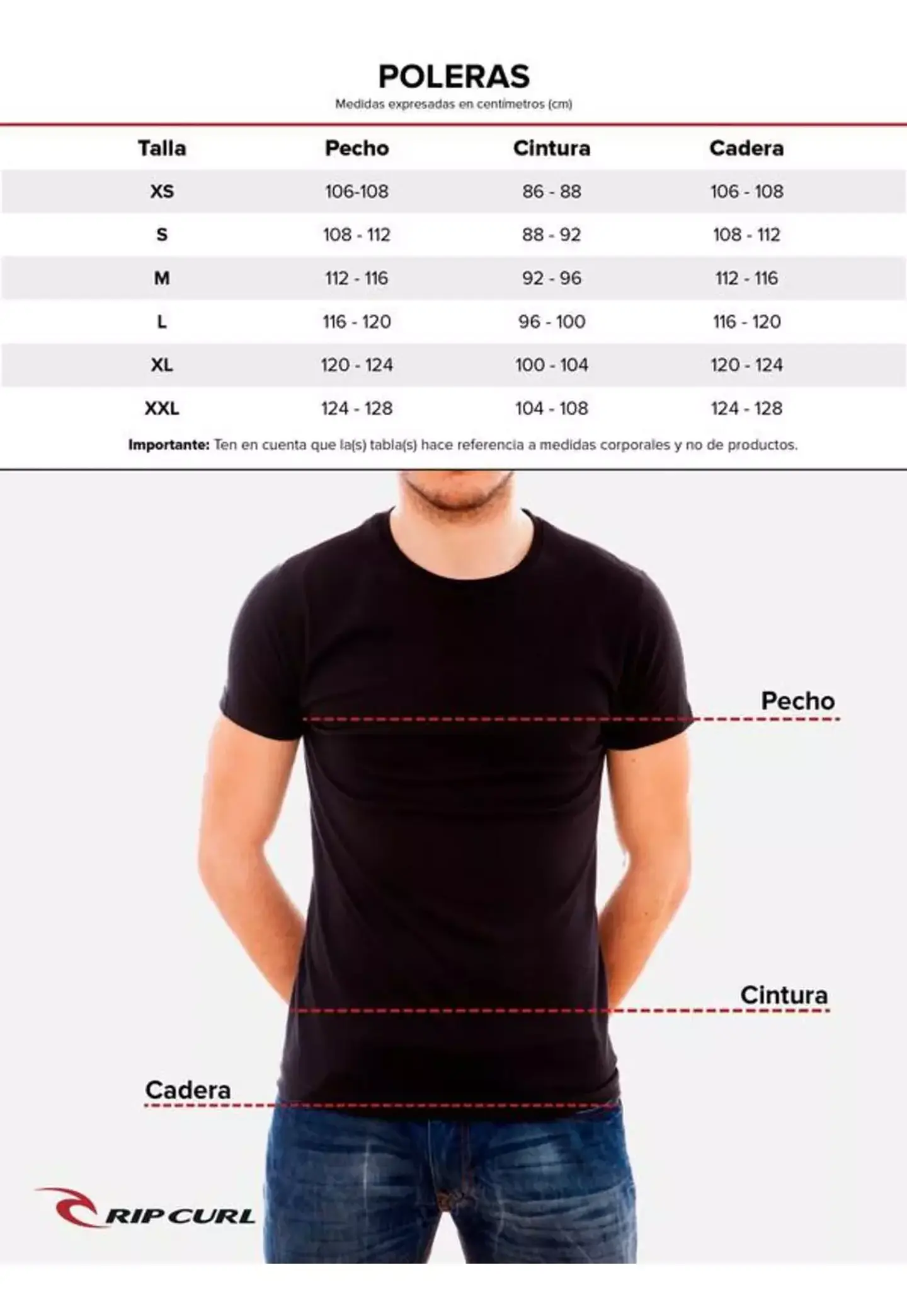 Polera ALOHA STATE Marino Rip Curl 5
