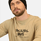 Polera Ml Wavx Café Hombre Rip Curl - Miniatura 4