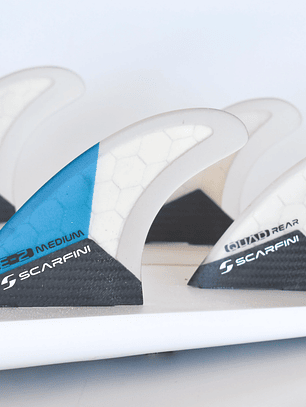 QUILLAS E2 TRI/CUAD MEDIANO ~ DOBLE PESTAÑA SCARFINI