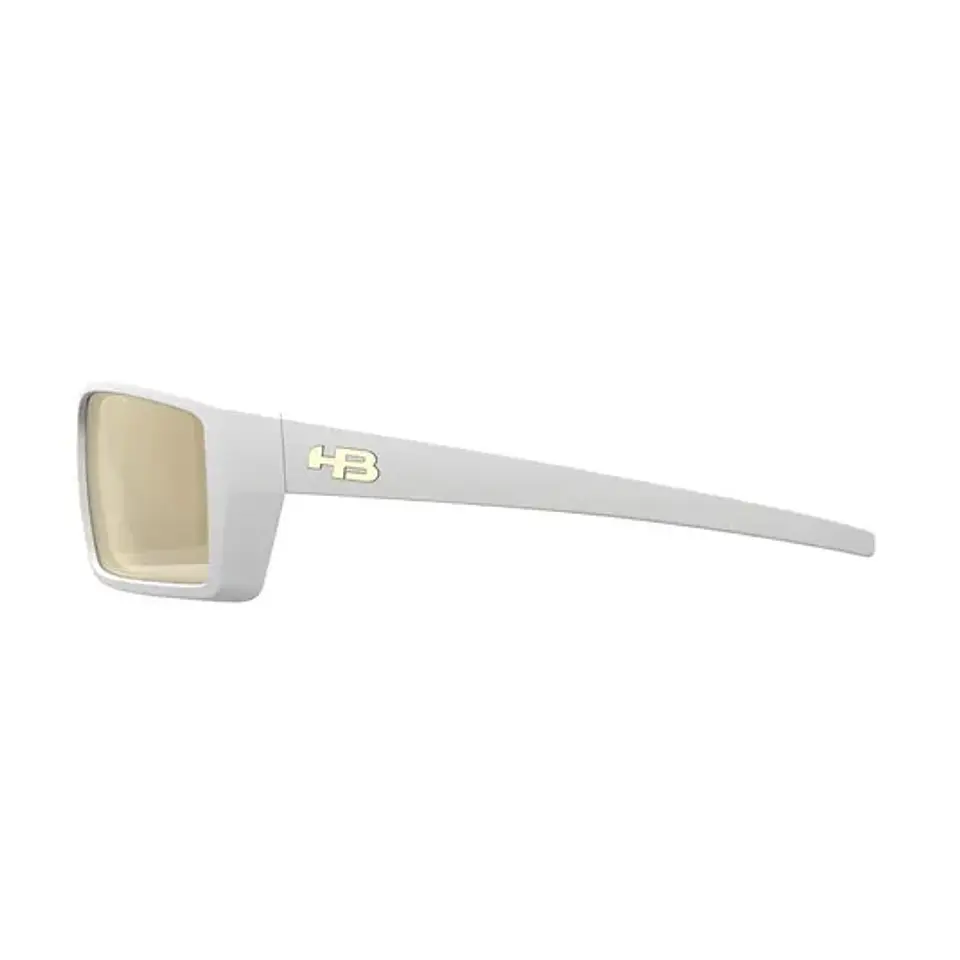 GAFAS DE SOL HB PADANG RECTANGULAR MATTE WHITE BRONCE 3