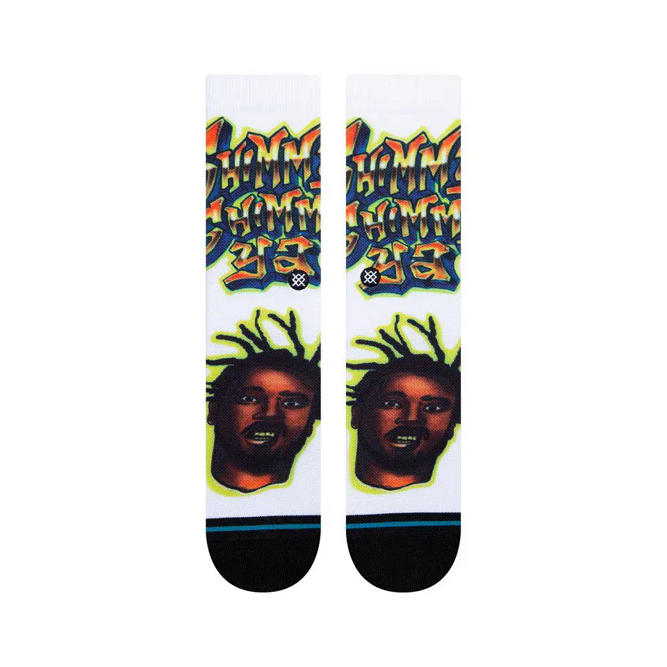 Calcetines Stance Sock Shimmy Shimmy Ya White 2