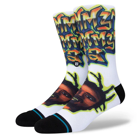 Calcetines Stance Sock Shimmy Shimmy Ya White