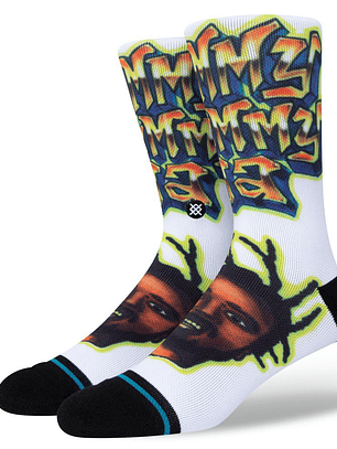 Calcetines Stance Sock Shimmy Shimmy Ya White