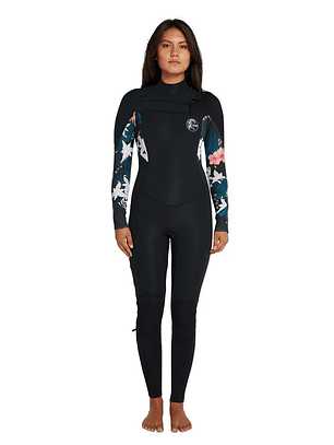 Traje de surf Oneill wmns bahia cz full 4/3mm - azul brillante