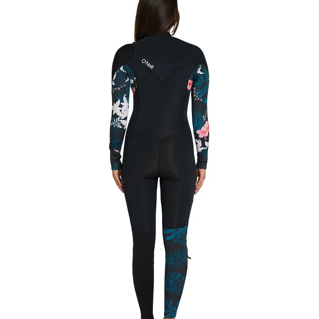 Traje de surf Oneill wmns bahia cz full 4/3mm - azul brillante 2