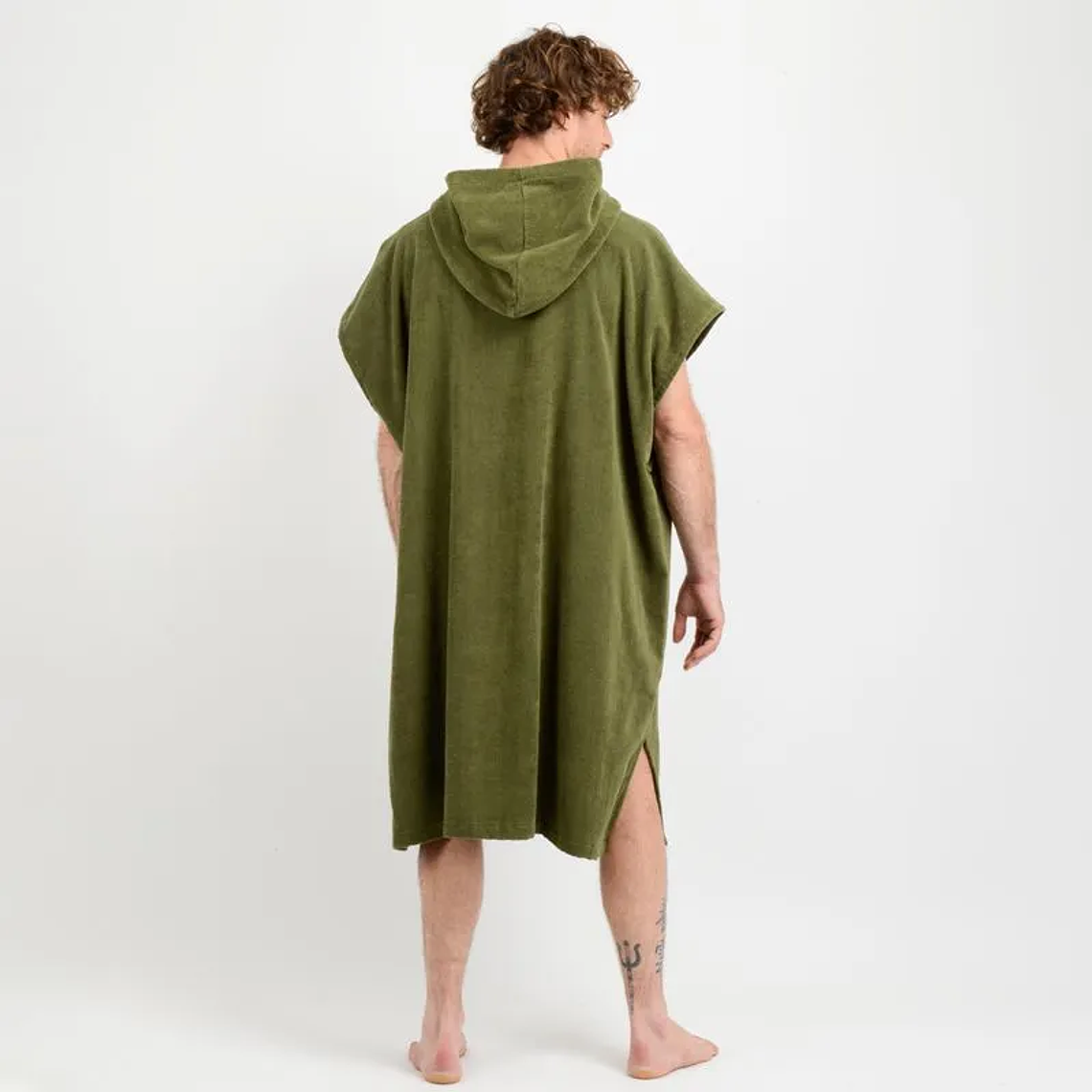 Poncho toalla Oneill cali verde oscuro 2
