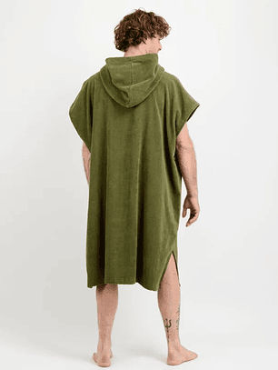Poncho toalla Oneill cali verde oscuro