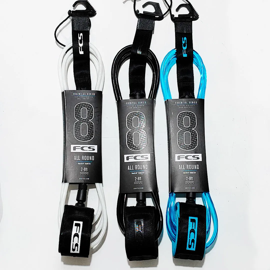 Leash FCS 8' x7 mm - Essential BIG WAVE 3