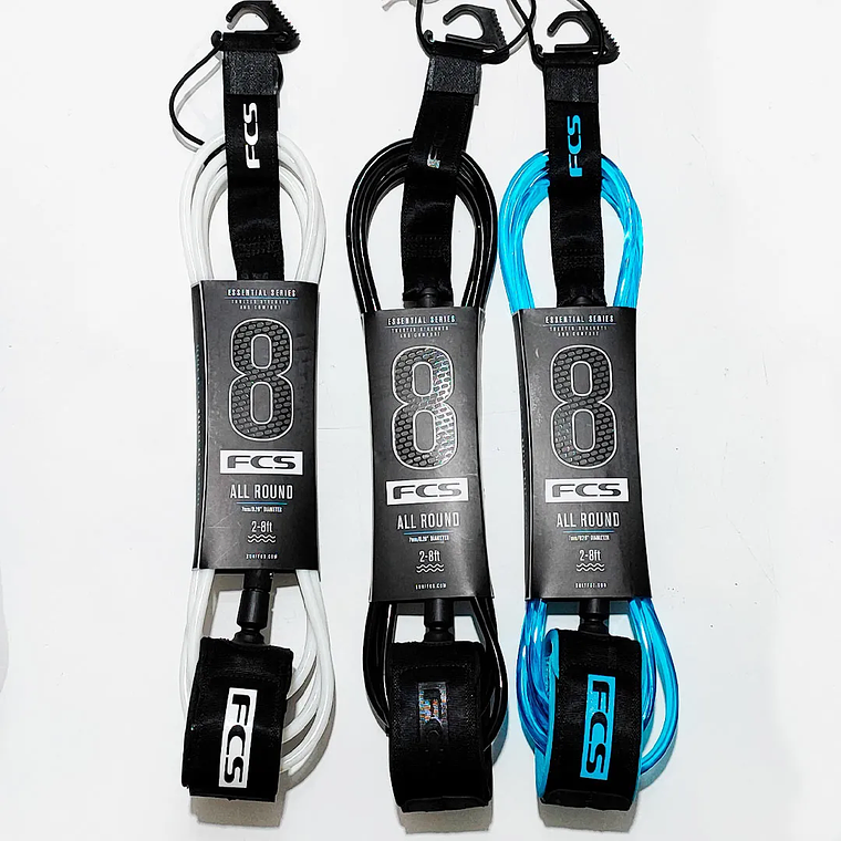 Leash FCS 8' x7 mm - Essential BIG WAVE 3