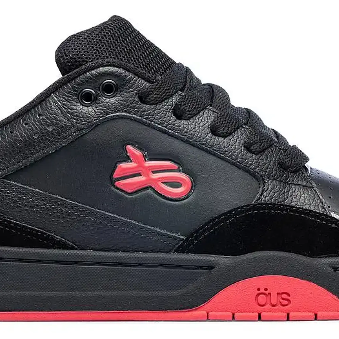 Zapatillas Hombre Ous Sousa PRT BRN Imperial Negro Rojo 4