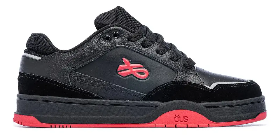 Zapatillas Hombre Ous Sousa PRT BRN Imperial Negro Rojo 4
