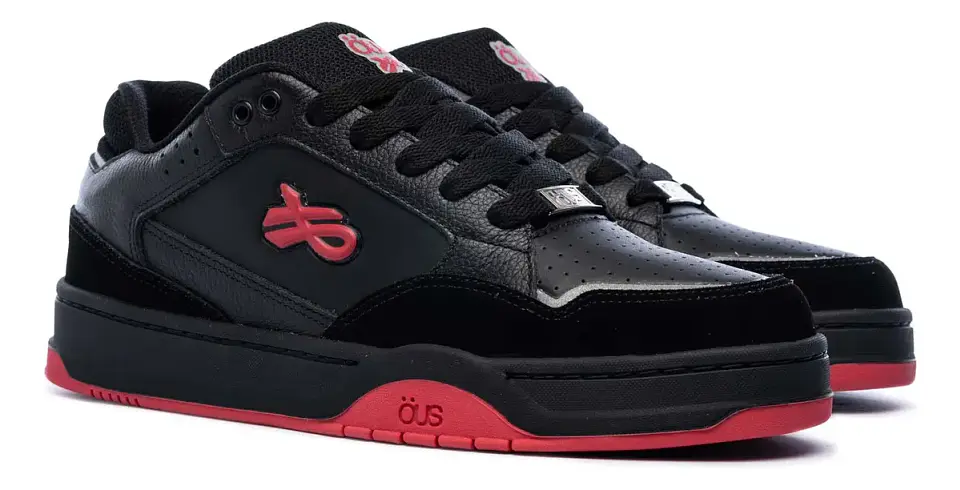 Zapatillas Hombre Ous Sousa PRT BRN Imperial Negro Rojo 1