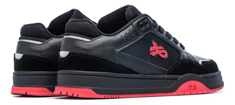 Zapatillas Hombre Ous Sousa PRT BRN Imperial Negro Rojo 5