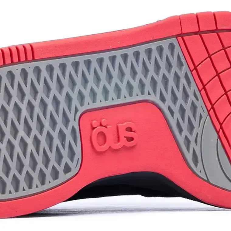 Zapatillas Hombre Ous Sousa PRT BRN Imperial Negro Rojo 2