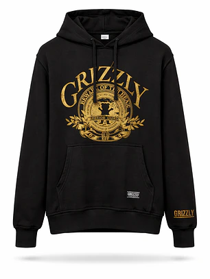 Polerón Grizzly Griptape - Beware Of The Bear (Black/Gold)